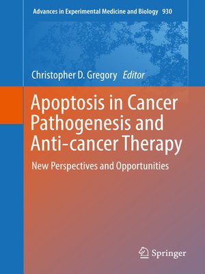 cover image of Apoptosis in Cancer Pathogenesis and Anti-cancer Therapy